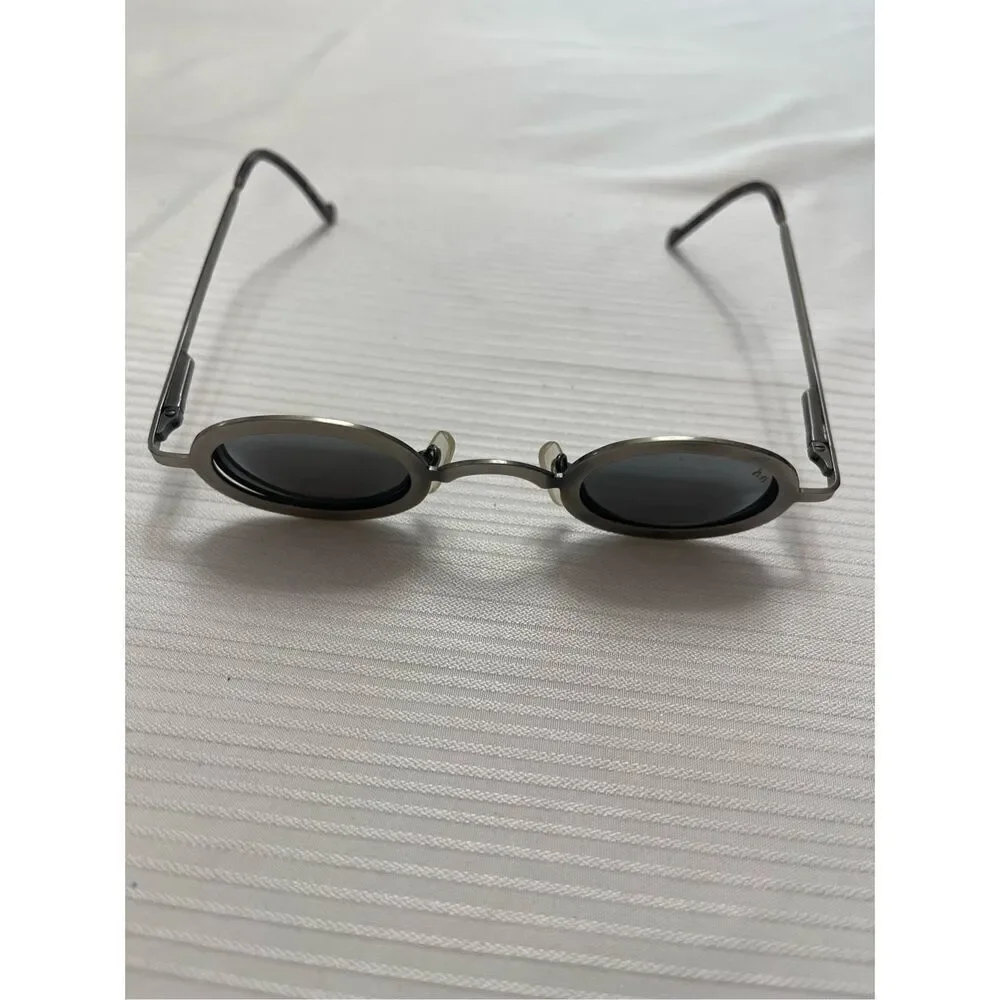 Hiromichi Nakano Oval Vintage Designer Sunglasses HN-307 37 31 140 Rare